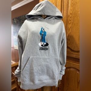 Primitive Gray Hoodie with Black Tag